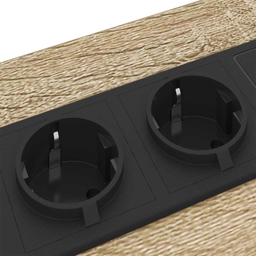 Table de chevet avec tiroir 2 pcs Chêne sonoma 30 x 48 x 61 cm