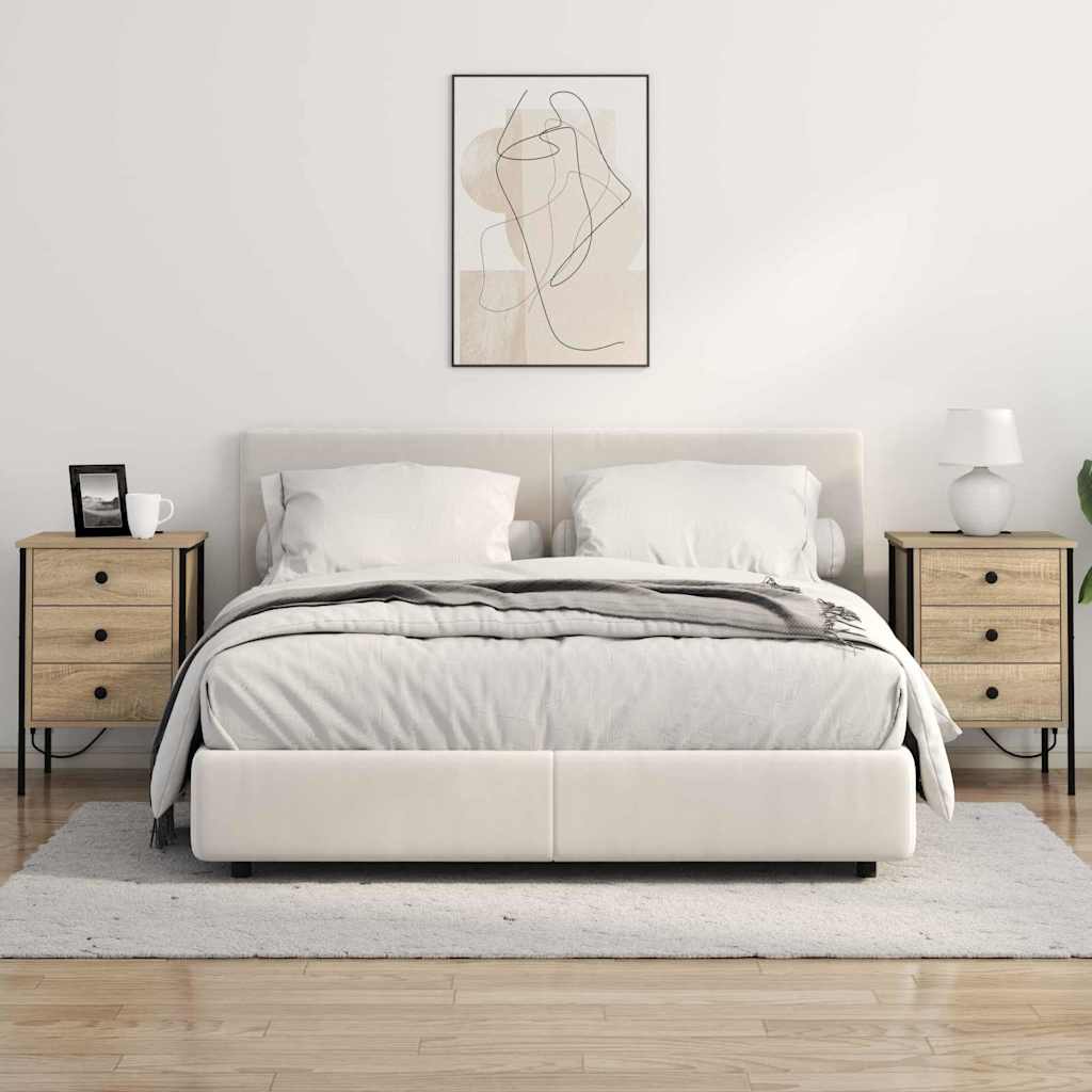 Cabinet de chevet avec tiroir Chêne sonoma 42 x 41 x 61 cm