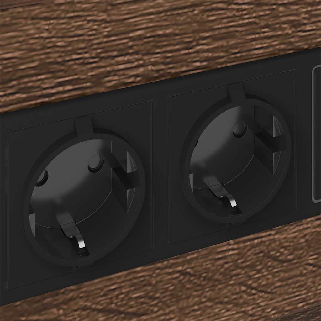 Cabinet de chevet 2 pcs Chêne marron 40 x 31 x 60 cm