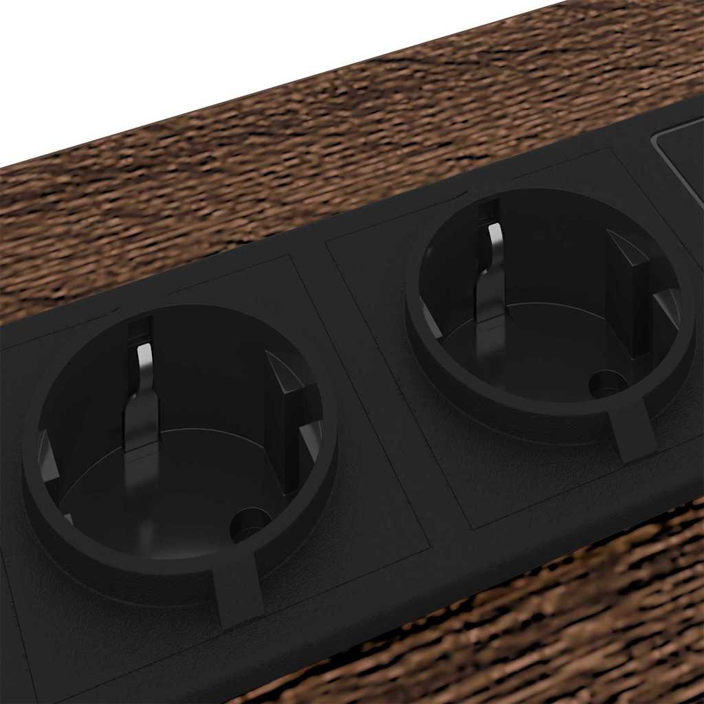 Cabinet de chevet 2 pcs Chêne marron Bois d'ingénierie - XIOS