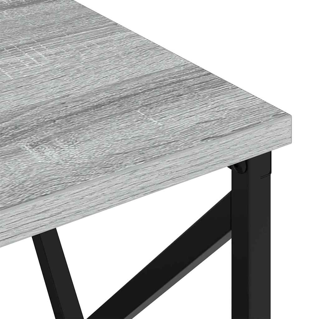 Table de nuit avec station de chargement Sonoma gris - XIOS