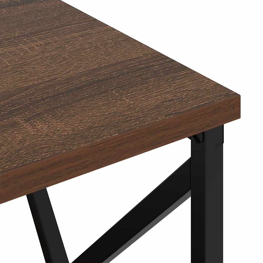 Table de nuit avec station de chargement Chêne marron - XIOS