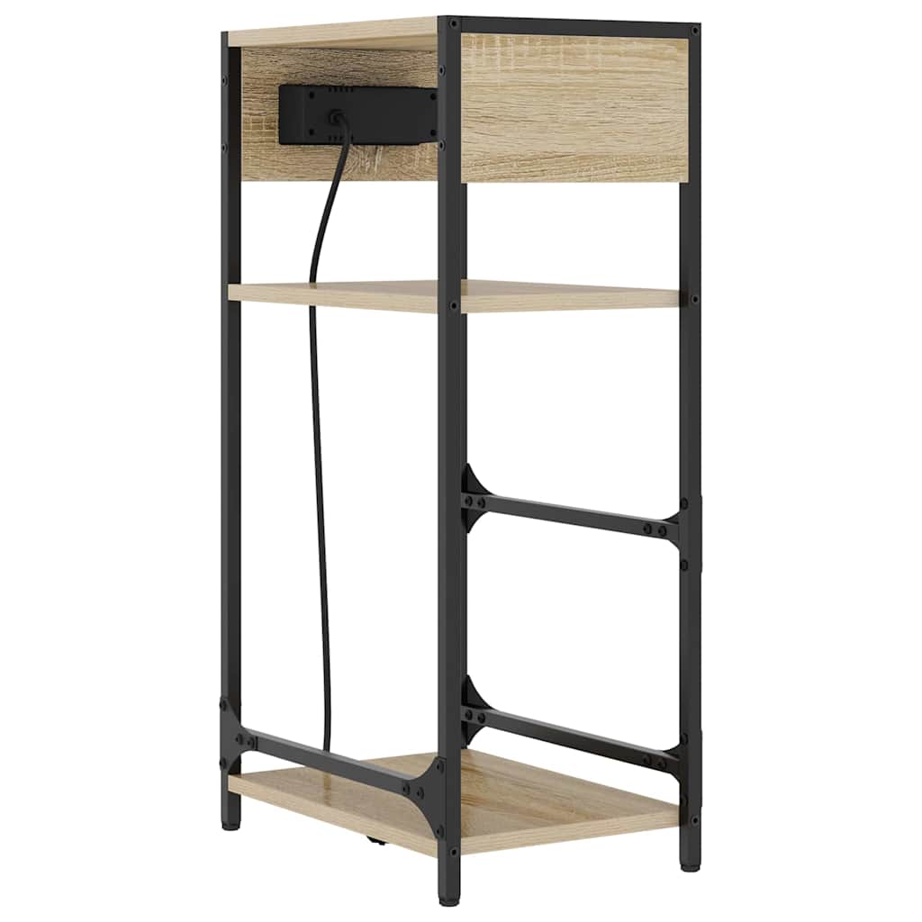 Cabinet de chevet Chêne Sonoma 40 x 27 x 76 cm - XIOS