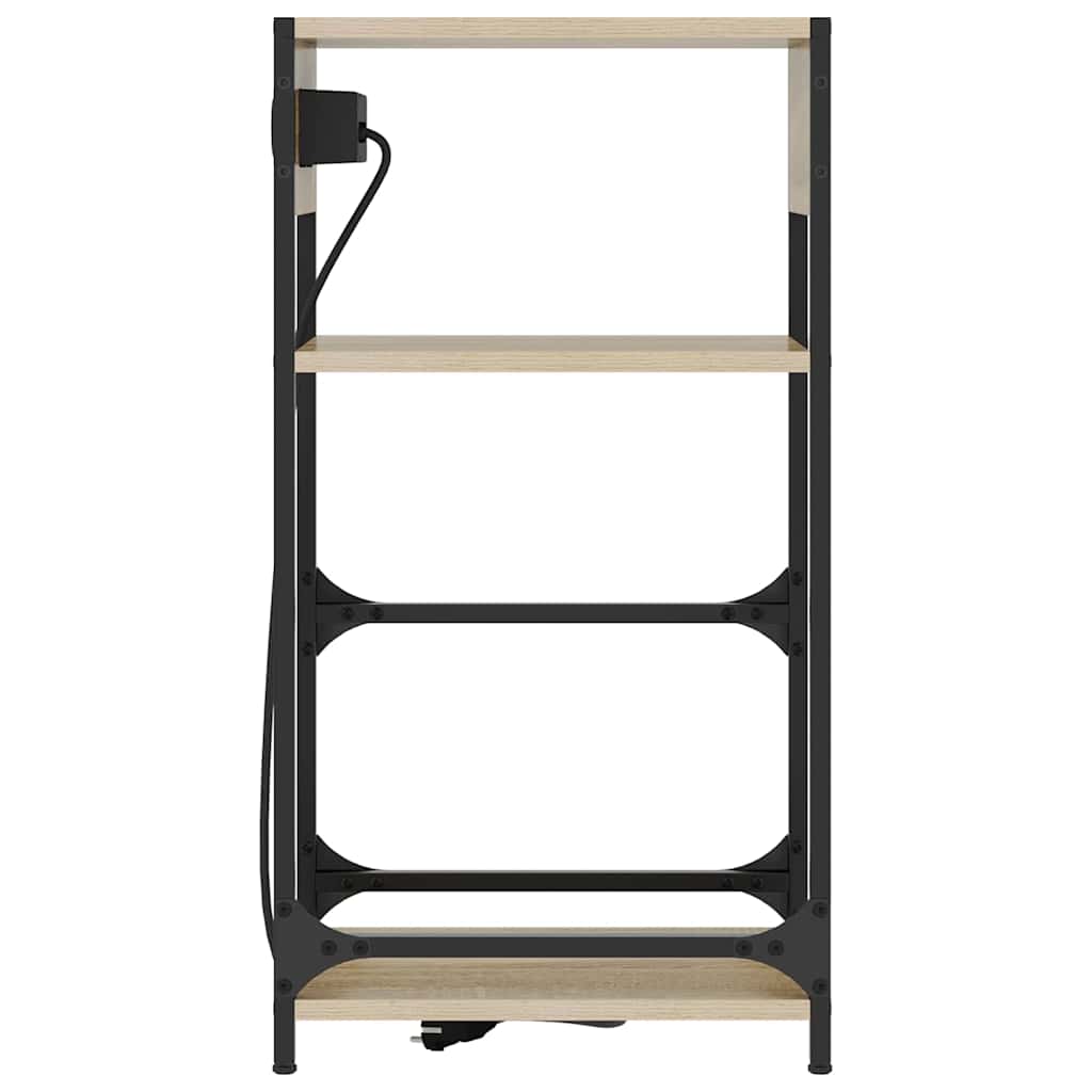 Cabinet de chevet Chêne Sonoma 40 x 27 x 76 cm - XIOS