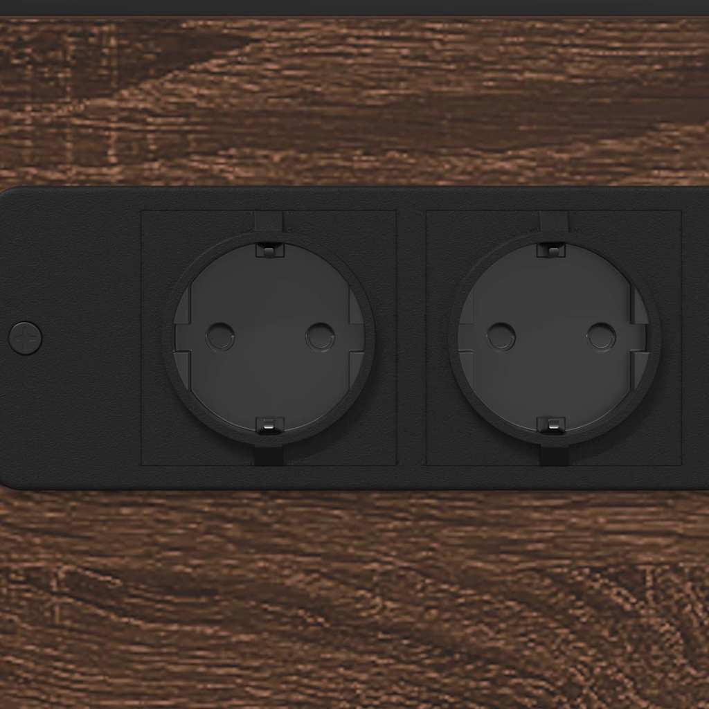 Table de chevet Chêne marron Bois d'ingénierie - XIOS