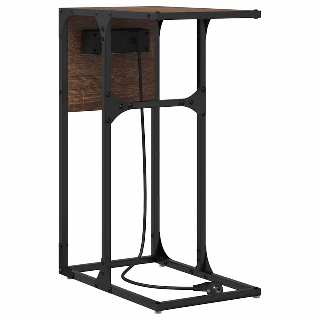 Table de chevet Chêne marron Bois d'ingénierie - XIOS