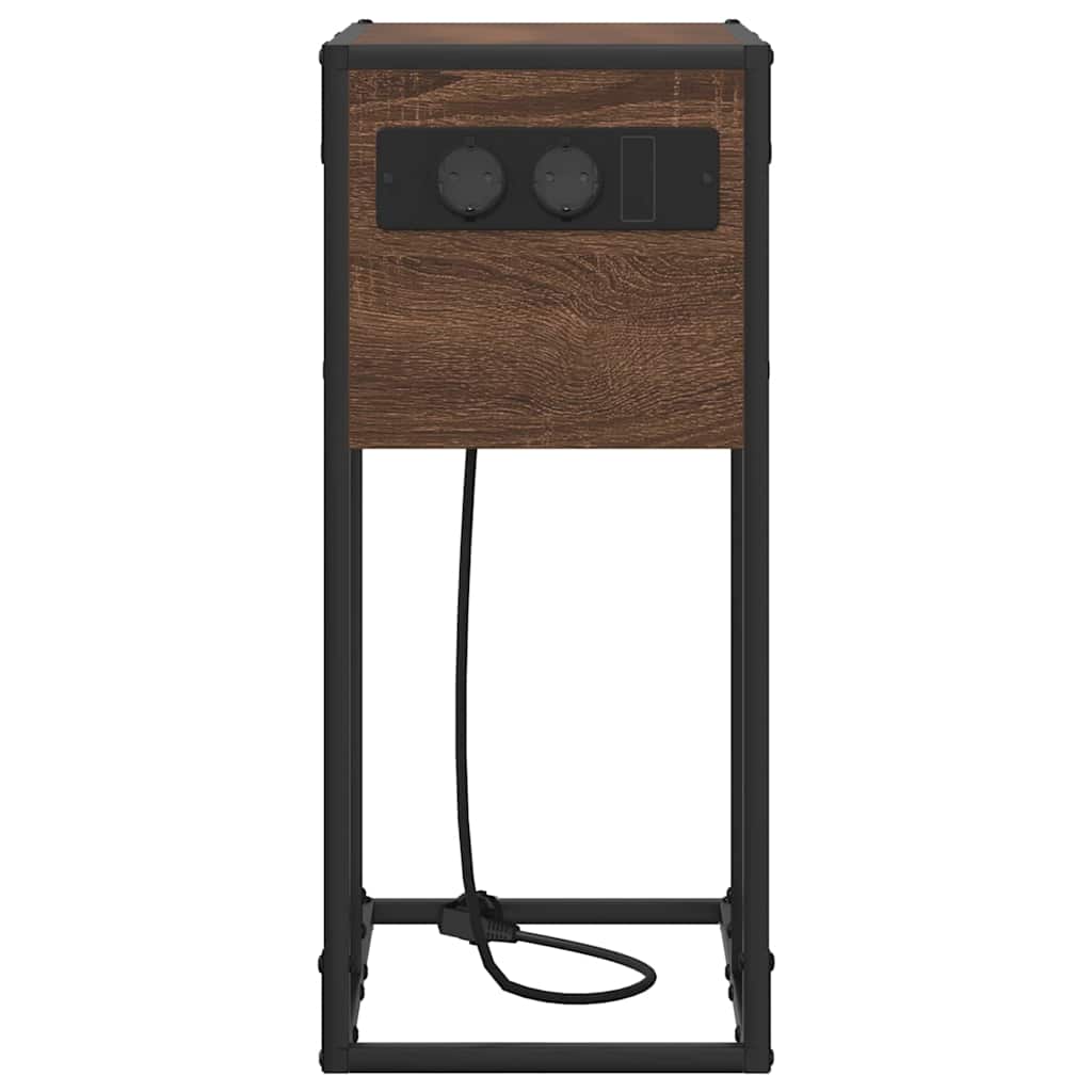 Table de chevet Chêne marron Bois d'ingénierie - XIOS