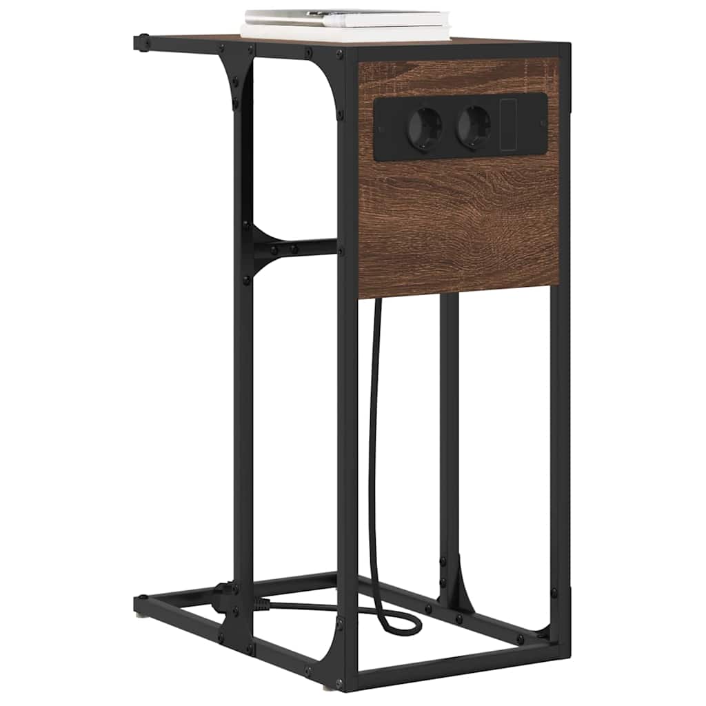 Table de chevet Chêne marron Bois d'ingénierie - XIOS