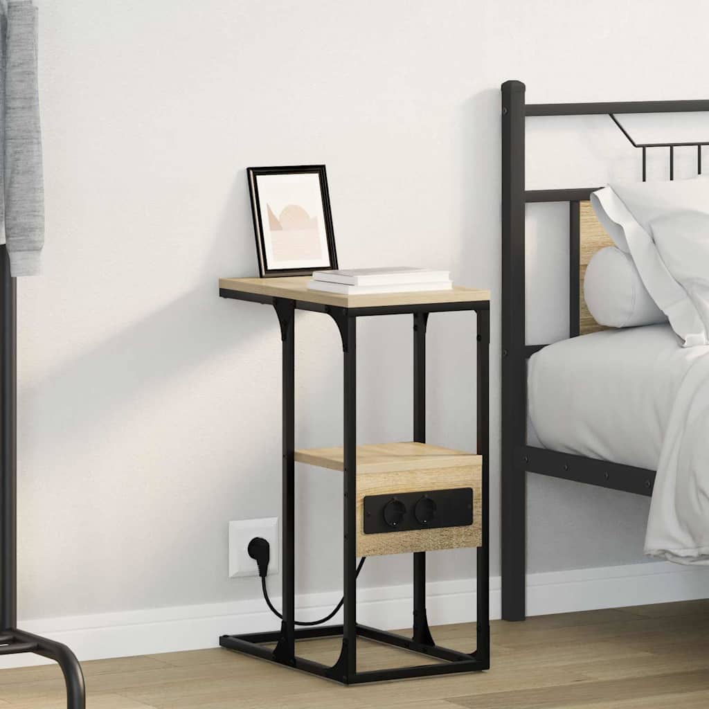 Cabinet de chevet avec tiroir Chêne sonoma 41.5 x 26 x 60.5 cm - XIOS