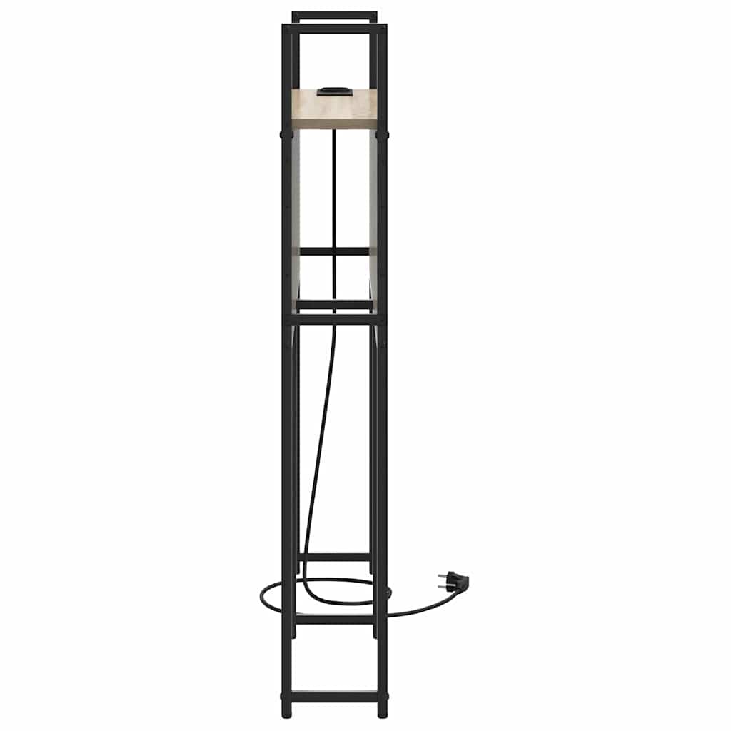 Headboard de Rangement avec Station de Charge Chêne sonoma - XIOS