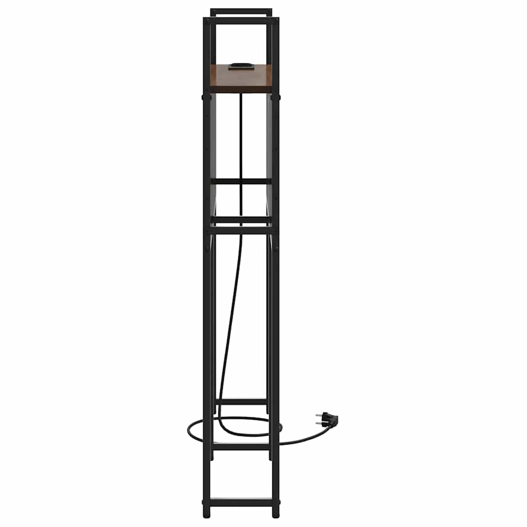 Headboard de Rangement avec Station de Charge Chêne marron - XIOS