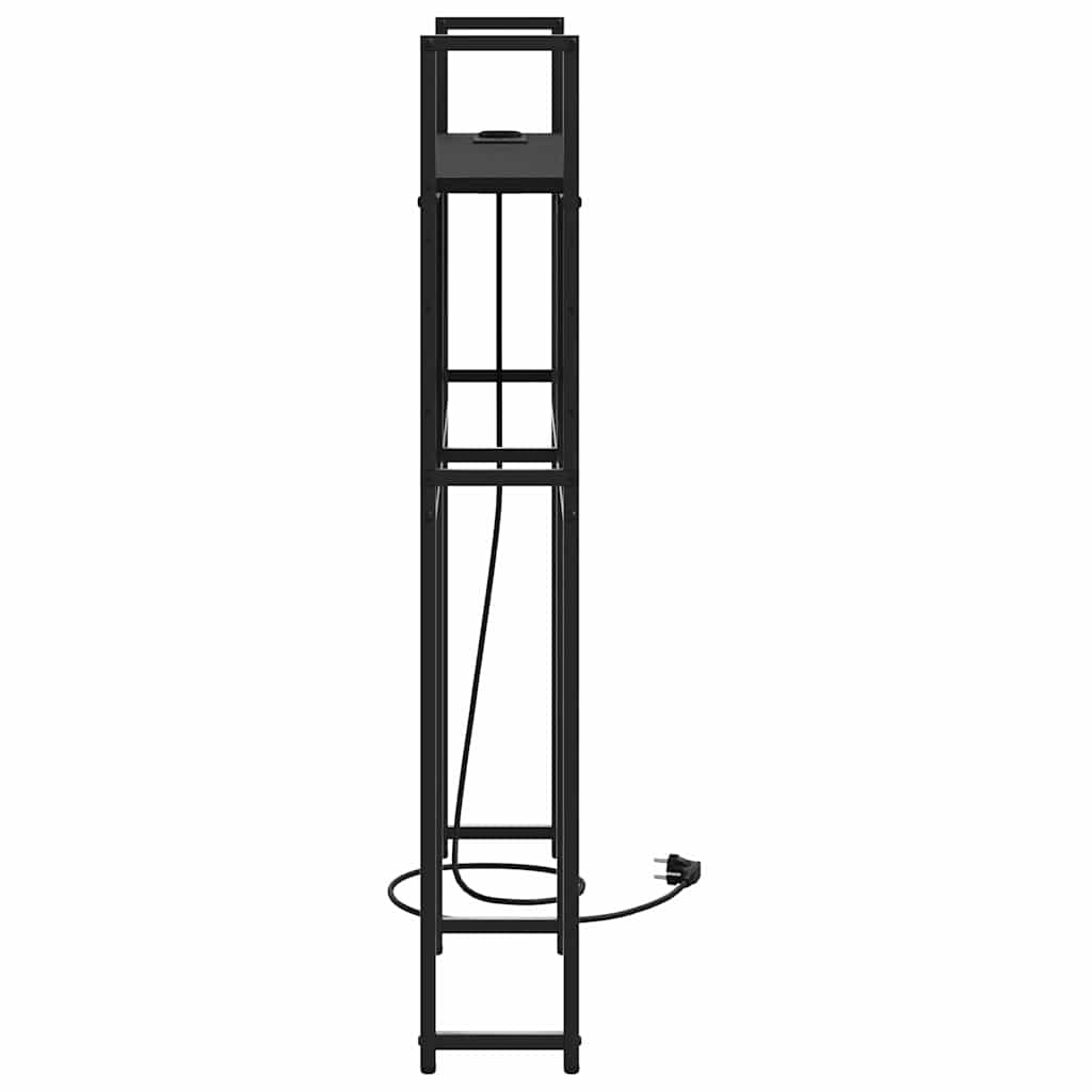 Headboard de Rangement avec Station de Charge Chêne noir 100 cm - XIOS