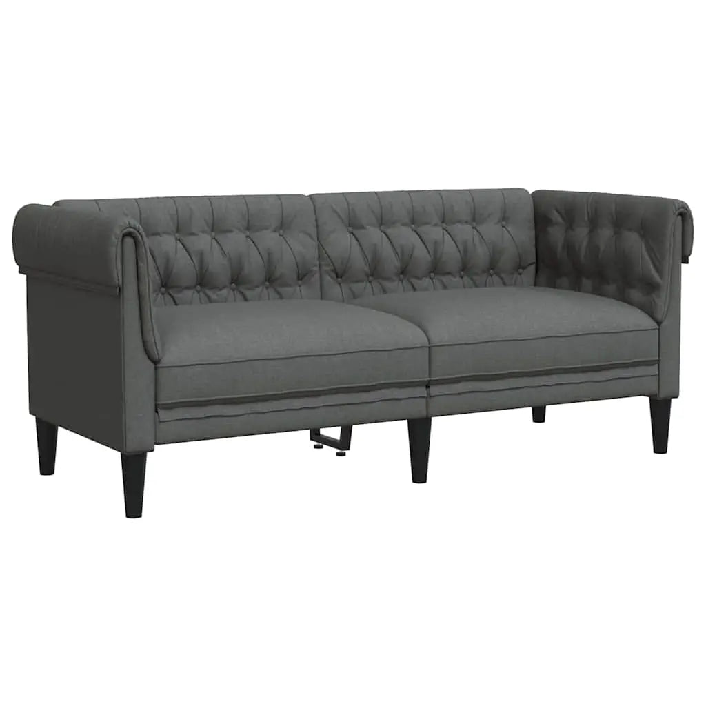 Canapé Gris foncé 182,5 x 74,5 x 74,5 cm Polyester - XIOS