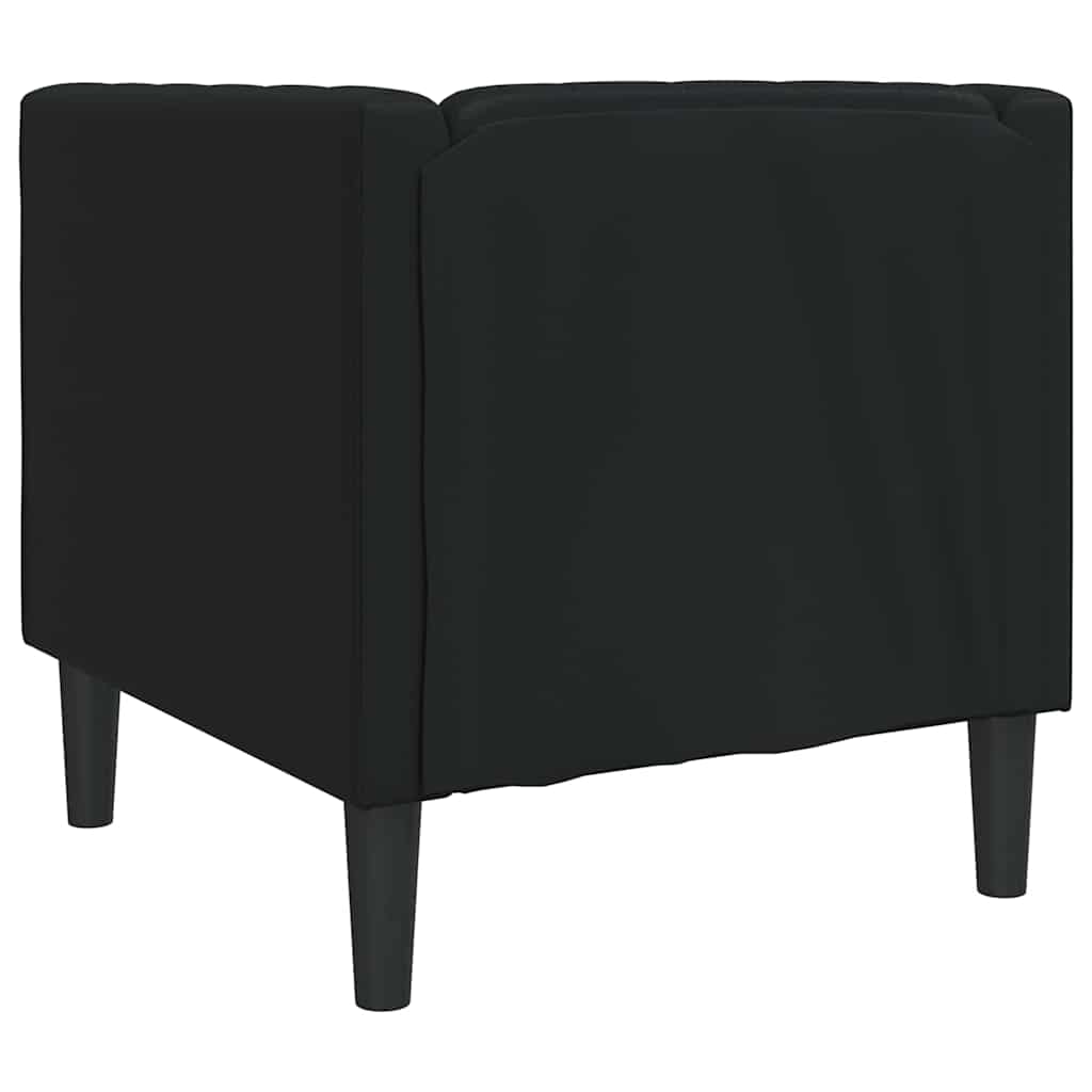 Fauteuil Chesterfield Argyle Noir 71 x 74.5 x 70.5 cm Faux cuir - XIOS