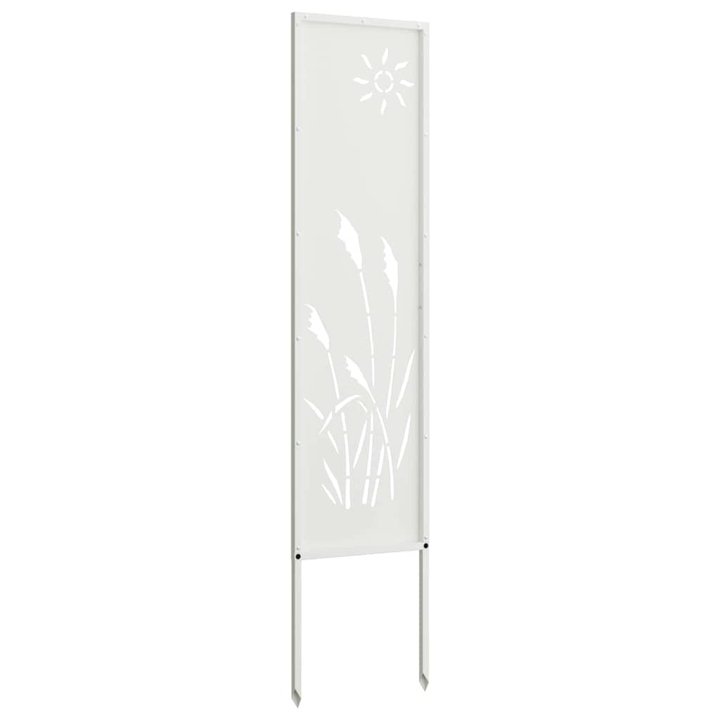 Écran de confidentialité de jardin Fretwork Blanc 32 x 140 cm - XIOS