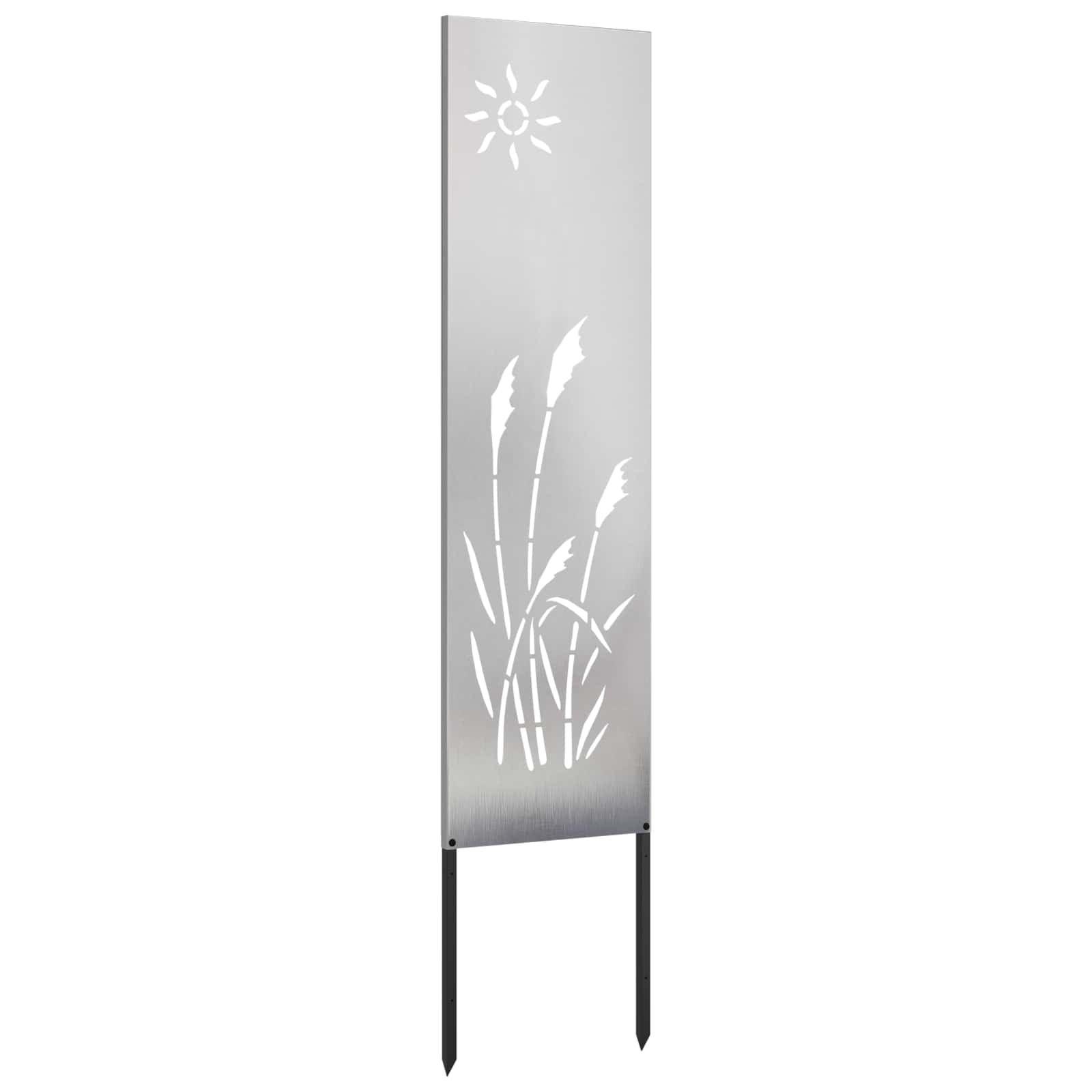 Écran de confidentialité de jardin Fretwork Argenté 32 x 140 cm - XIOS