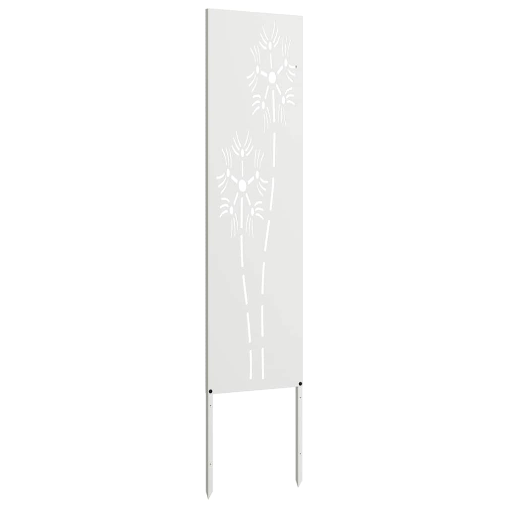 Écran de confidentialité de jardin Fretwork Blanc 32 x 140 cm - XIOS