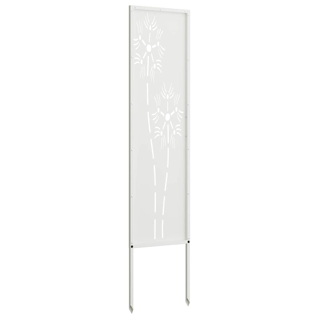 Écran de confidentialité de jardin Fretwork Blanc 32 x 140 cm - XIOS