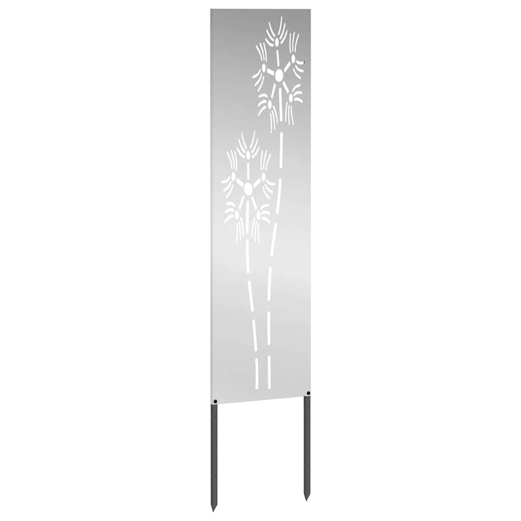 Écran de confidentialité de jardin Fretwork Argent 32 x 140 cm - XIOS
