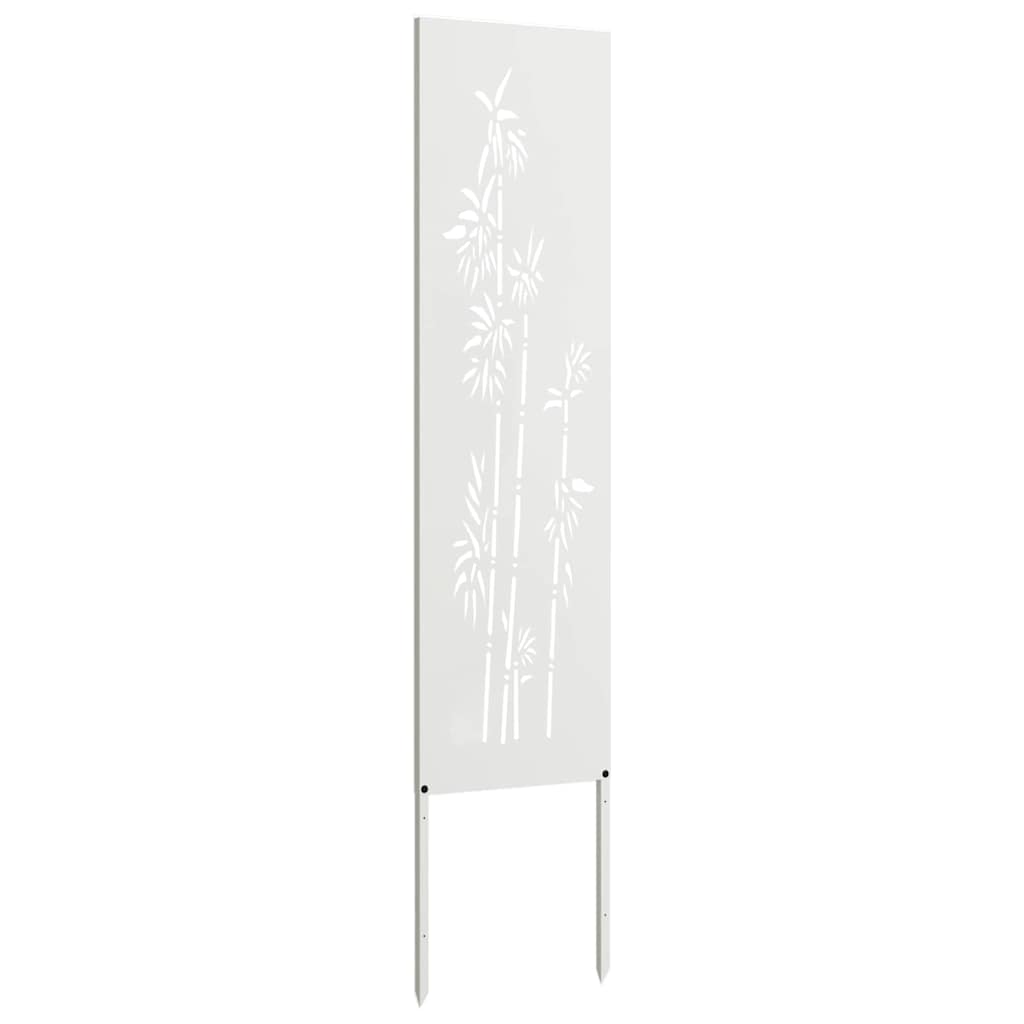 Écran de confidentialité de jardin Floral Blanc 32 x 140 cm - XIOS