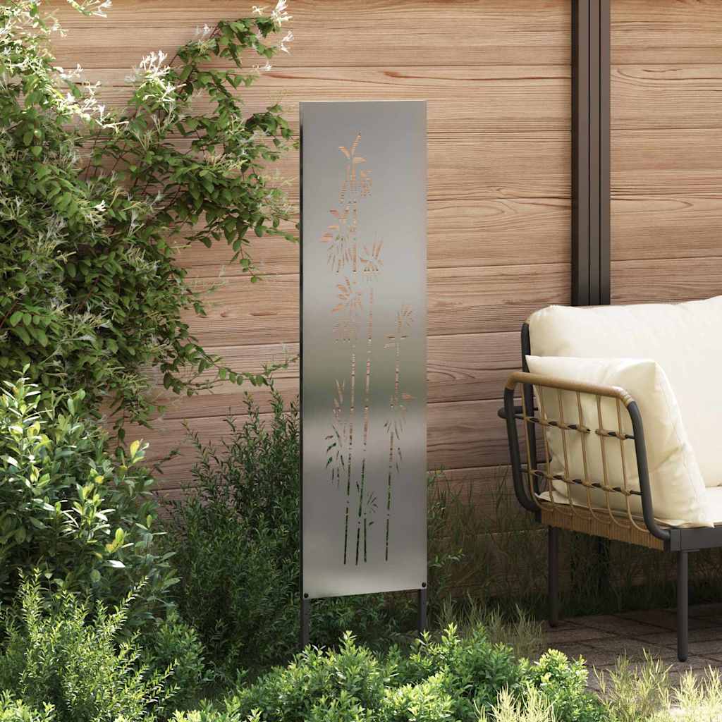 Écran de confidentialité de jardin Floral Argenté 32 x 140 cm - XIOS