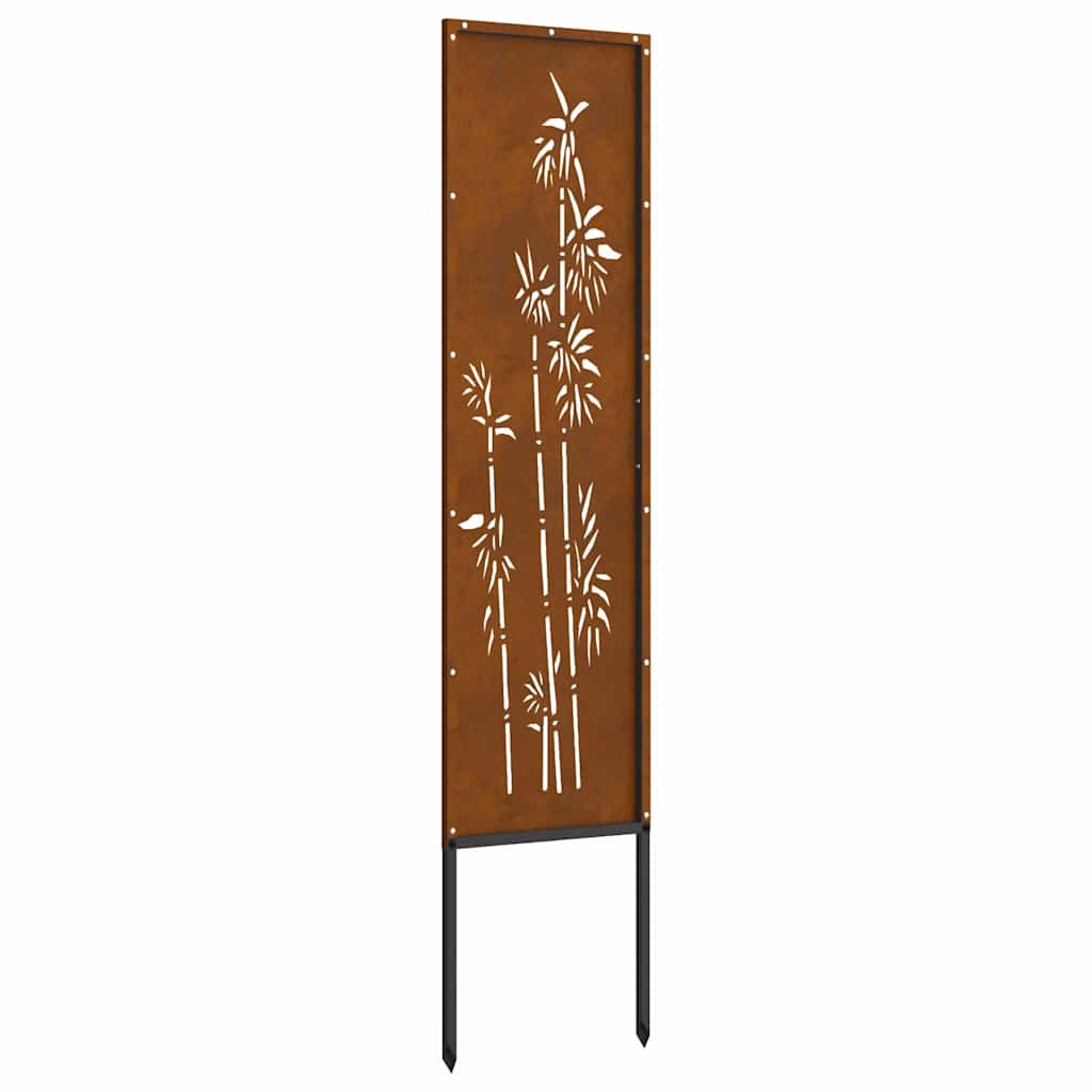 Écran de confidentialité de jardin Floral Rouillé 32 x 140 cm - XIOS
