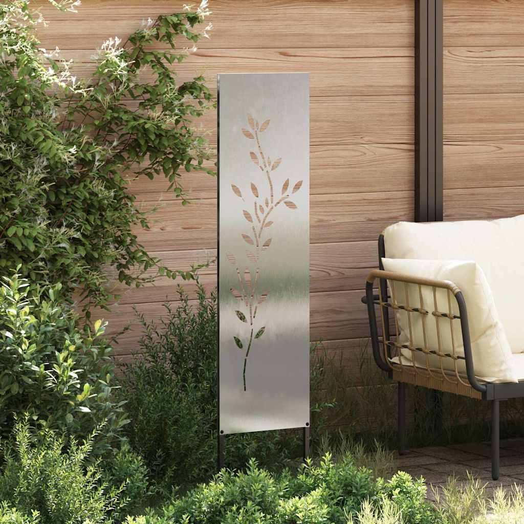 Écran de confidentialité de jardin Floral Argent 32 x 140 cm - XIOS