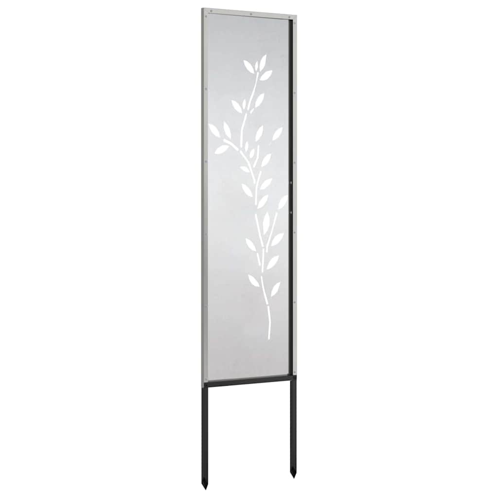 Écran de confidentialité de jardin Floral Argent 32 x 140 cm - XIOS