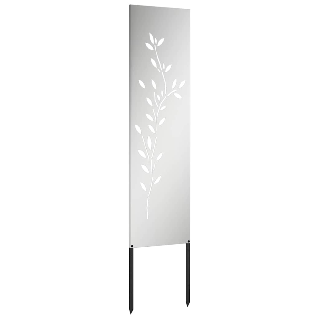 Écran de confidentialité de jardin Floral Argent 32 x 140 cm - XIOS