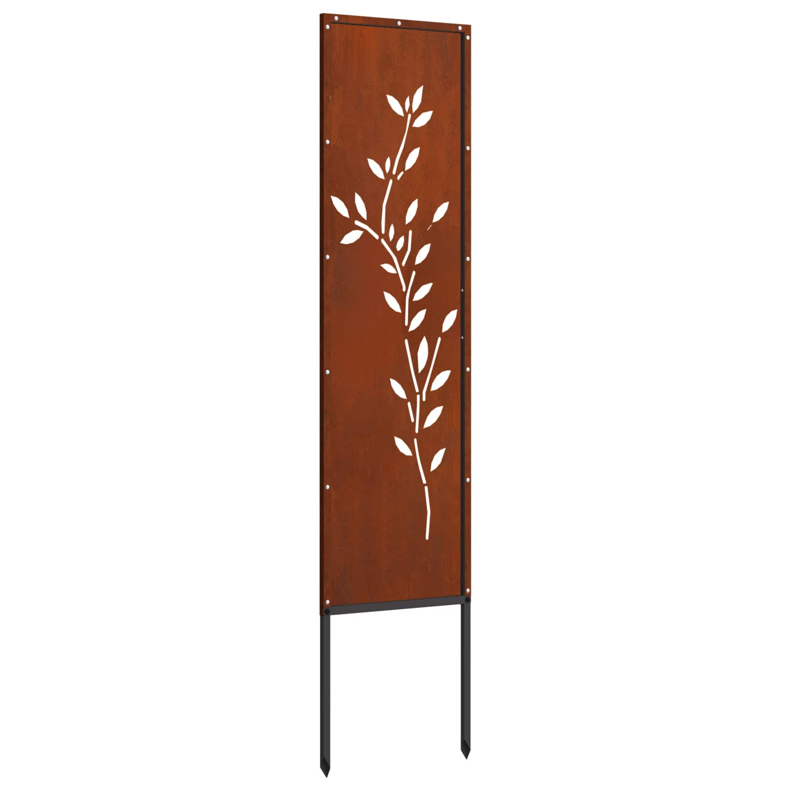 Écran de confidentialité de jardin Floral Rouillé 32 x 140 cm - XIOS