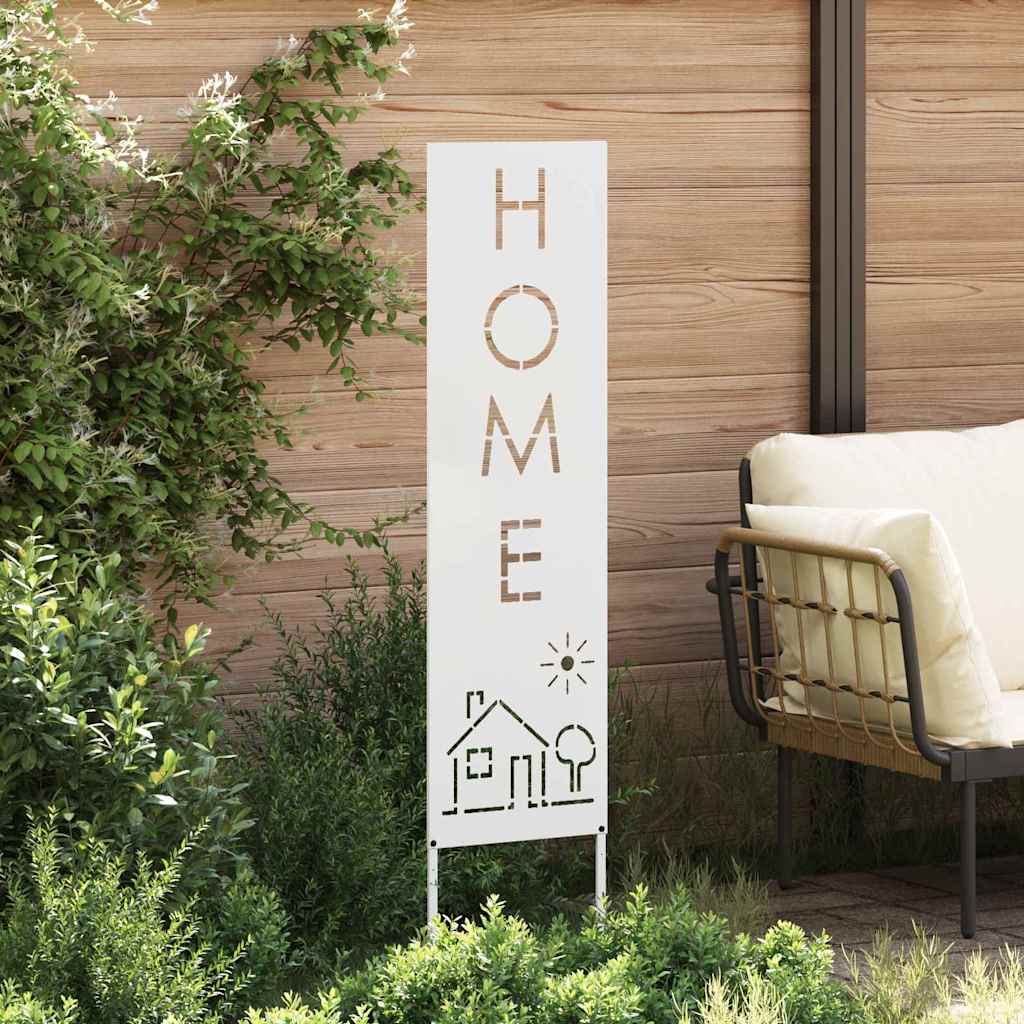 Écran de confidentialité de jardin Fretwork Blanc 32 x 140 cm - XIOS