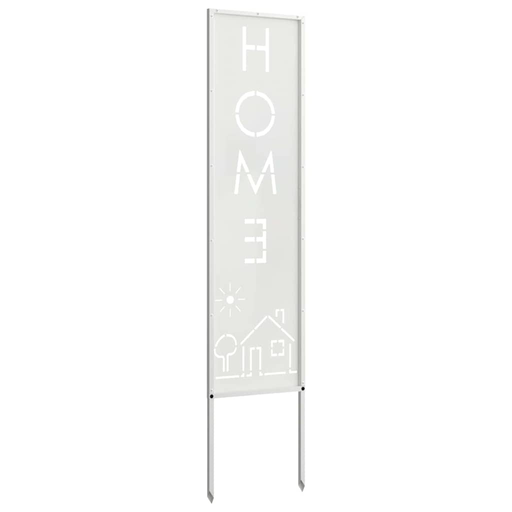 Écran de confidentialité de jardin Fretwork Blanc 32 x 140 cm - XIOS