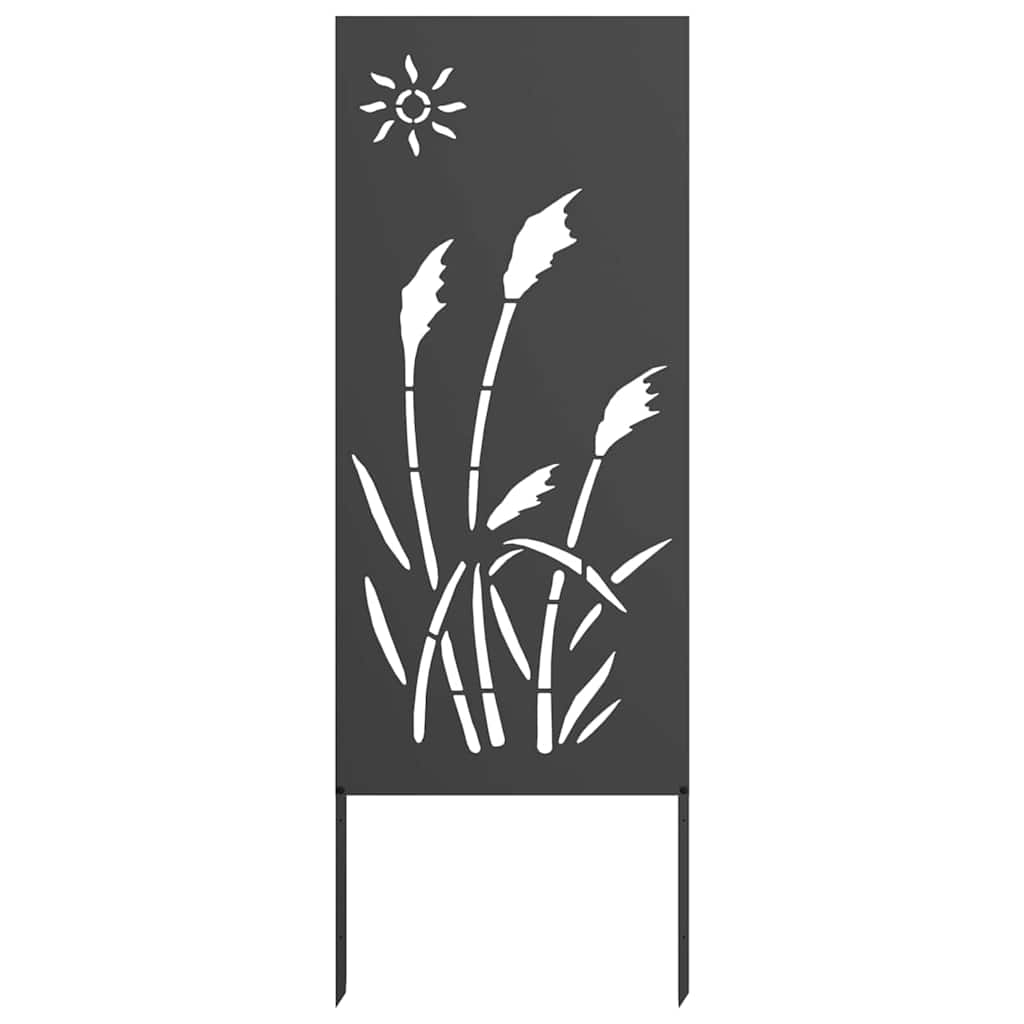 Écran de confidentialité de jardin Fretwork Noir 50 x 140 cm - XIOS