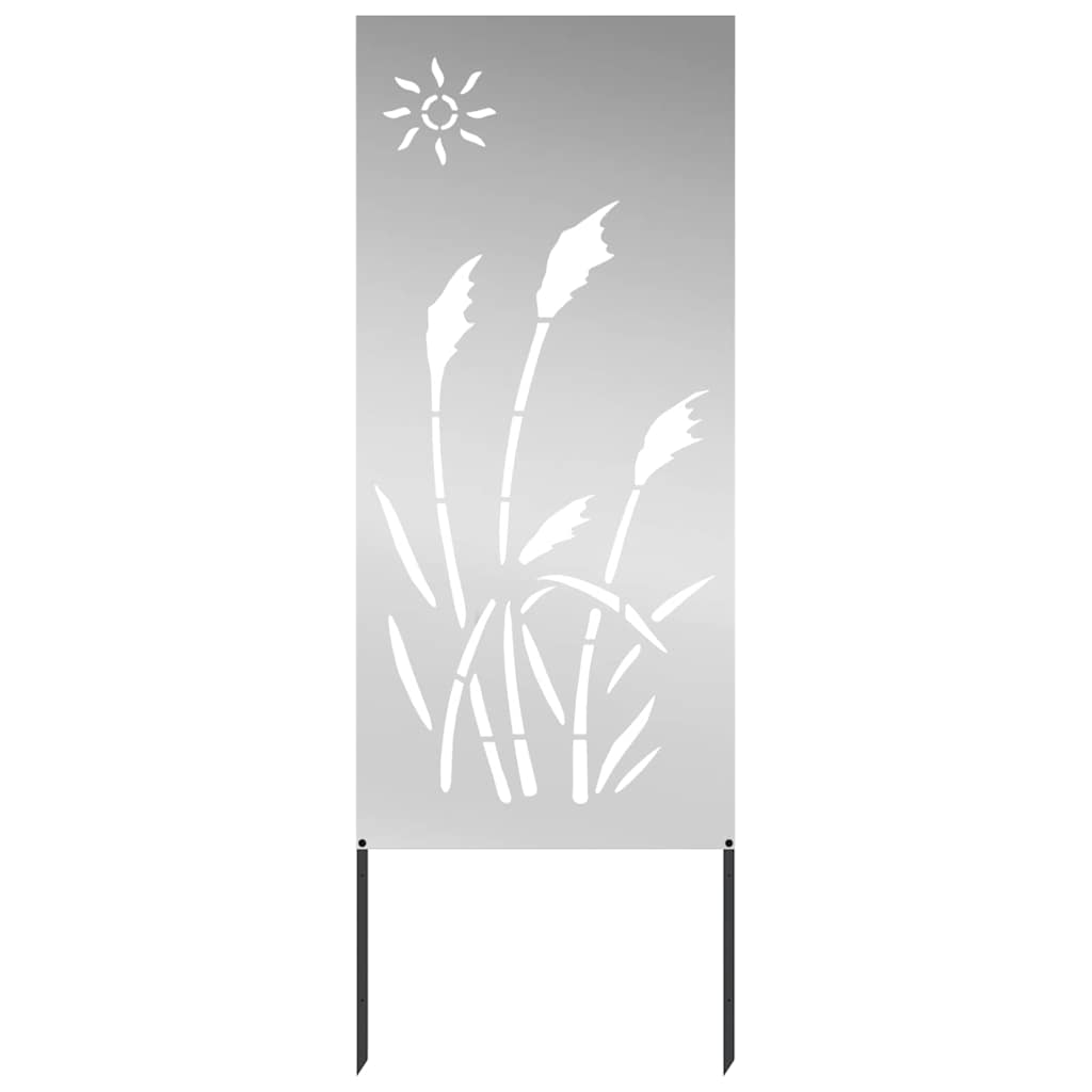 Écran de confidentialité de jardin Fretwork Argent 50 x 140 cm - XIOS