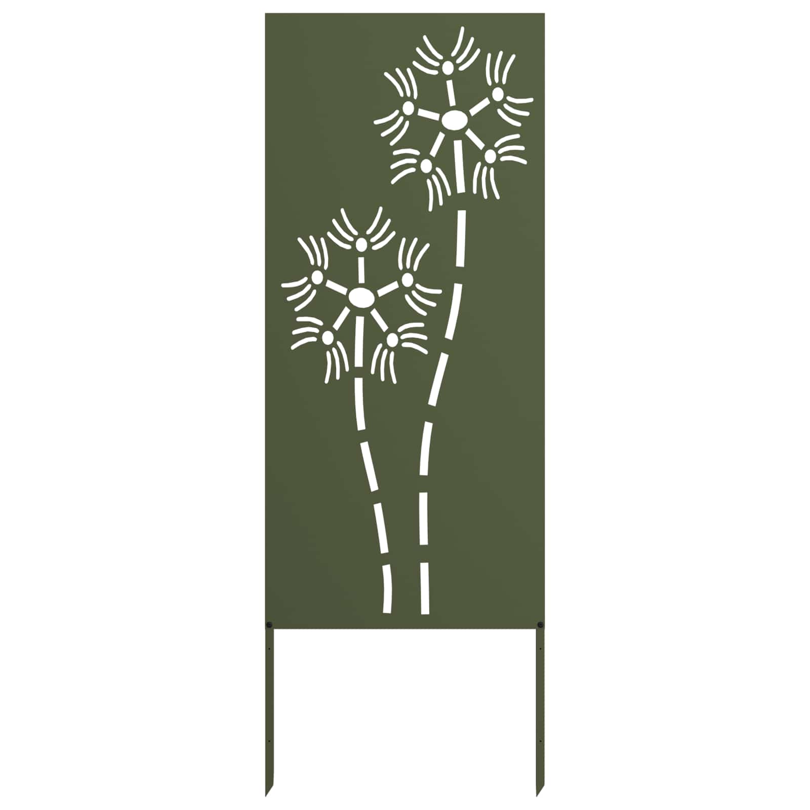 Écran de confidentialité de jardin Vert olive 50 x 140 cm