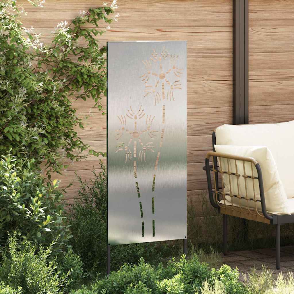 Écran de confidentialité de jardin Fretwork Argent 50 x 140 cm - XIOS