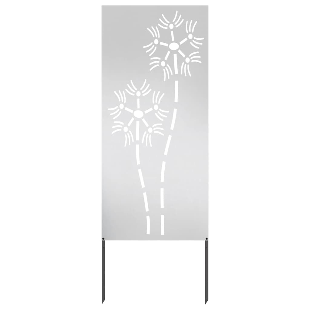 Écran de confidentialité de jardin Fretwork Argent 50 x 140 cm - XIOS