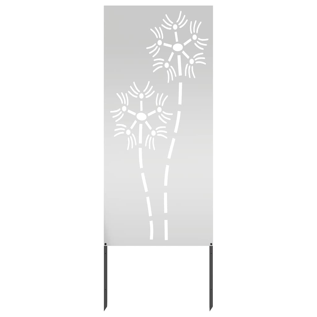 Écran de confidentialité de jardin Fretwork Argent 50 x 140 cm - XIOS