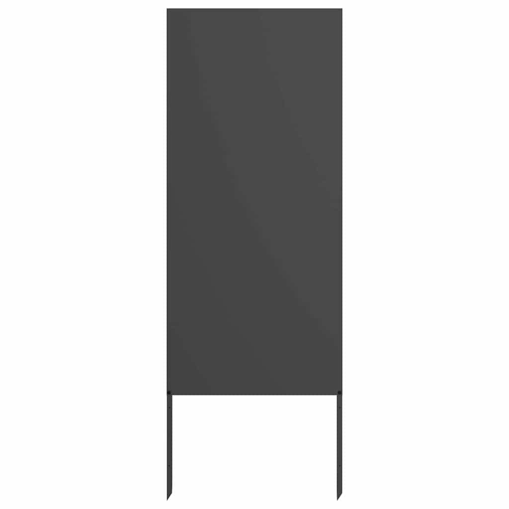 Écran de confidentialité de jardin Fretwork Noir 50 x 140 cm - XIOS