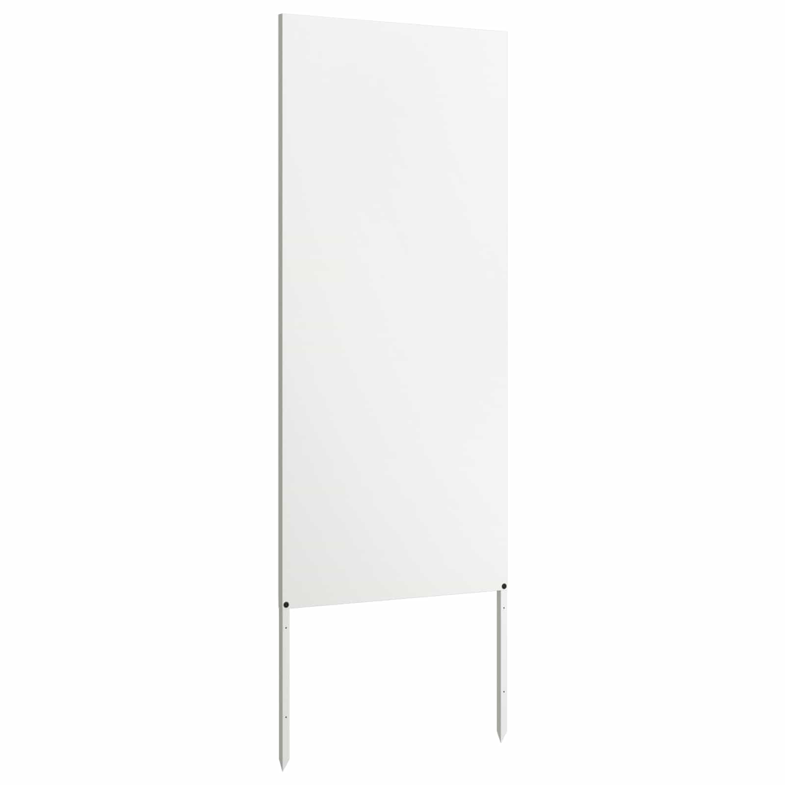 Écran de confidentialité de jardin Fretwork Blanc 50 x 140 cm