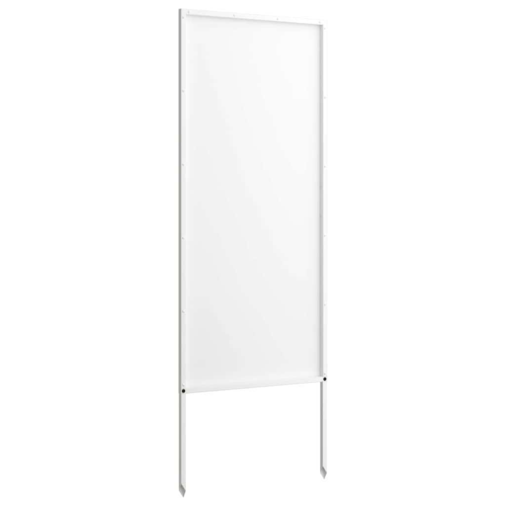 Écran de confidentialité de jardin Fretwork Blanc 50 x 140 cm - XIOS