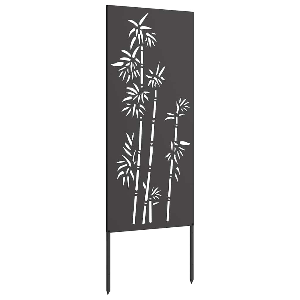 Écran de confidentialité de jardin Floral Noir 50 x 140 cm - XIOS