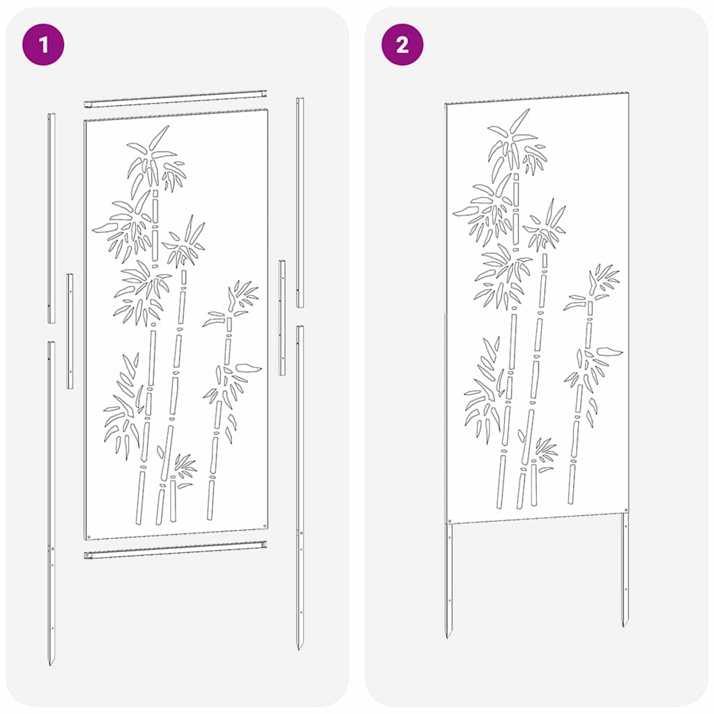 Écran de confidentialité de jardin Vert olive 50 x 140 cm - XIOS