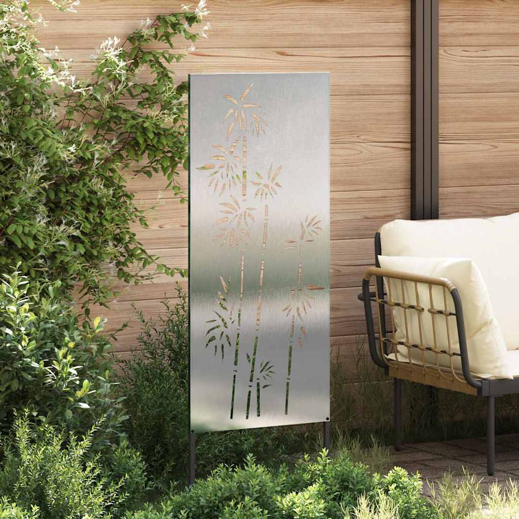 Écran de confidentialité de jardin Floral Argent 50 x 140 cm - XIOS