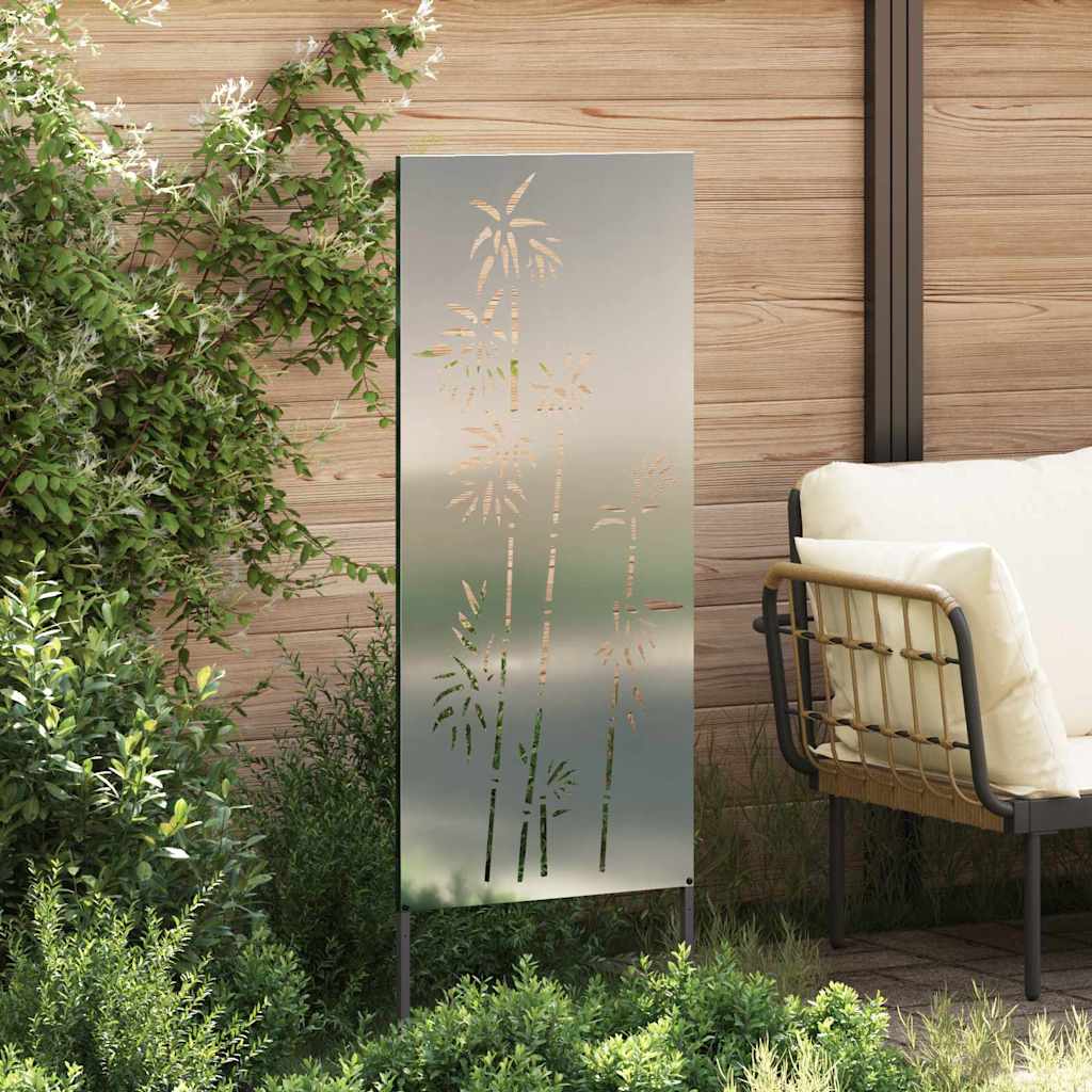 Écran de confidentialité de jardin Floral Argent 50 x 140 cm - XIOS