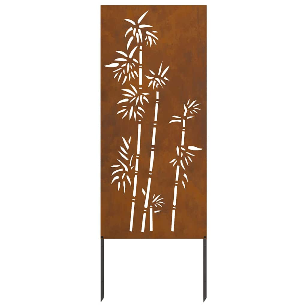 Écran de confidentialité de jardin Floral Rouillé 50 x 140 cm - XIOS