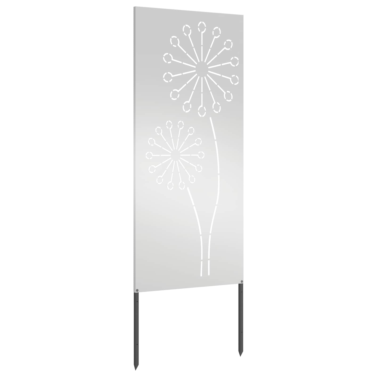 Écran de confidentialité de jardin Fretwork Argenté 50 x 140 cm - XIOS