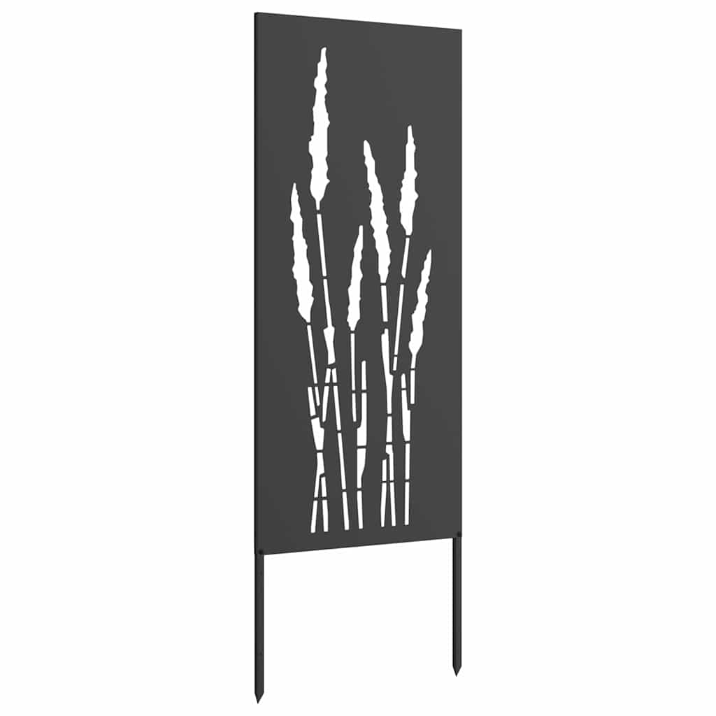 Écran de confidentialité de jardin Floral Noir 50 x 140 cm - XIOS