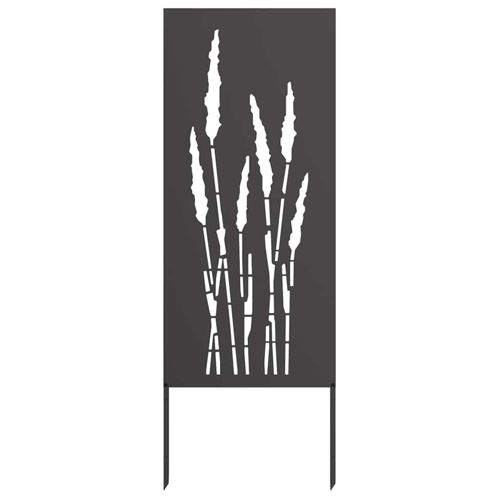 Écran de confidentialité de jardin Floral Noir 50 x 140 cm - XIOS
