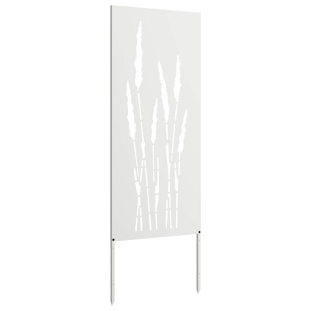 Écran de confidentialité de jardin Floral Blanc 50 x 140 cm - XIOS